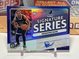 2020-21 Donruss Optic Signature Series Purple Prizm Desmond Bane Rookie Auto RC