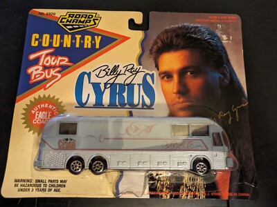 BRAND NEW - Road Champs - Billy Ray Cyrus - Country Tour Bus - Eagle Coach 1992