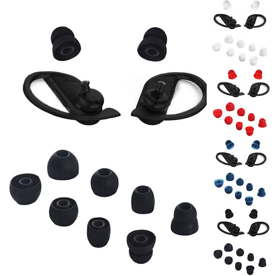 4 Pairs Replacement Silicone Earbuds Ear Tips Covers For Beats
