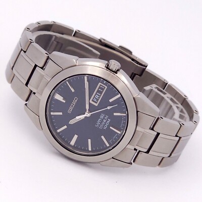 【SEIKO】生造終了SAPPHIRE TITANIUM 7N43−0AS0 SEIKO】生造終了SAPPHIRE TITANIUM 7N43−0AS0 SEIKO 7N43-0AS0