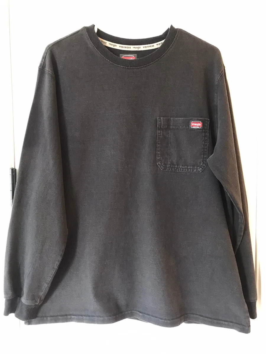 wrangler workwear pen pocket tee