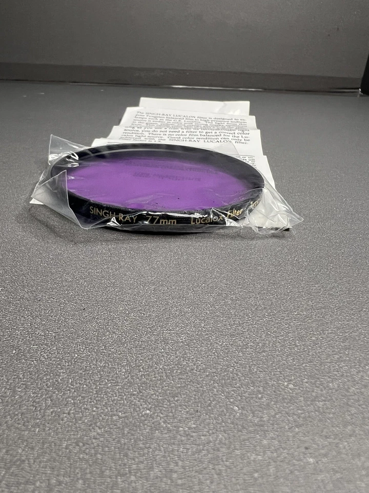 Singh-Ray 77MM L-15 Type B Lucalox Camera Lens Filter - Image 4 of 4