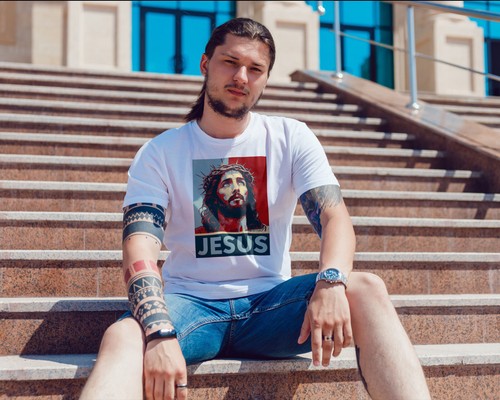 Camiseta Diseño Jesus Hope, Camiseta Cristiana Unisex - Imagen 4 de 9