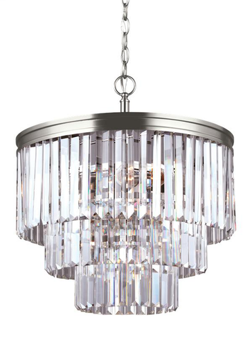 SEA GULL LIGHTING 3114004-965 Carondelet 4-Light Antique Brushed Nickel Modern . - Picture 1 of 2