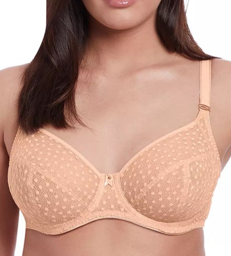 Freya Starlight Side Support Balcony Bra 5201 Caramel Size 32D