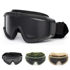 Airsoft Goggles Tactical Safety Goggles Windproof Glasses for Hunting Cycling