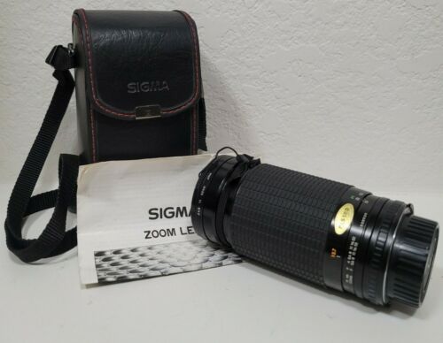 Sigma Zoom 35-200 mm 1:4,5~5,6 obiettivo fotocamera per Nikon con custodia - Foto 1 di 5