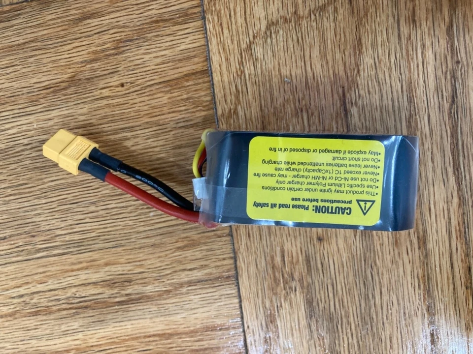 Batería Thunder Power Adrenaline 4S Li-Poly 100C V3 (14,8 V/1300 mAh) Foto 2 de 2