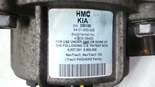 GENUINE HYUNDAI SANTA-FE 2.2D 2012 MANUAL REAR DIFF DIFFERENTIAL 47800-39420 - Picture 3 of 3