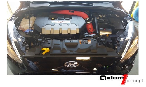 Kit dinámico de admisión de aire frío af para 2013-2017 Ford Focus ST 2,0 L 2,0 Turbo ROJO - Imagen 6 de 8