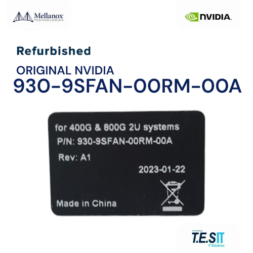 NVIDIA Mellanox® 930-9SFAN-00RM-00A C2P Airflow, for SN5400 and SN5600 - 第 4/4 張圖片