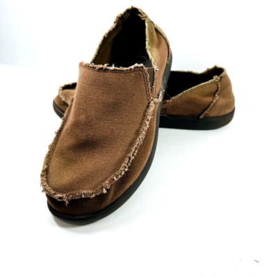 Crocs Venture Santa Cruz 10128 Sz 9 Loafers Canvas Slip On