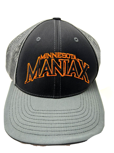 Minnesota Maniax Slow Pitch Softball Mens Sports Hat Cap Fitted Small Med B319 D - Picture 1 of 11