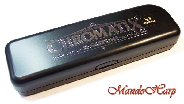 Suzuki Chromatic Harmonica - SCX-56 Chromatix (C) NEW - Picture 3 of 4
