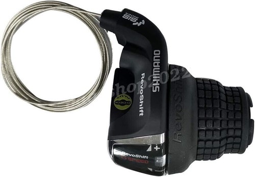 Shimano RevoShift SL-RS35 Twist Grip Shifter 18 / 21 Speed Set W/ handlebar Grip - Picture 5 of 10