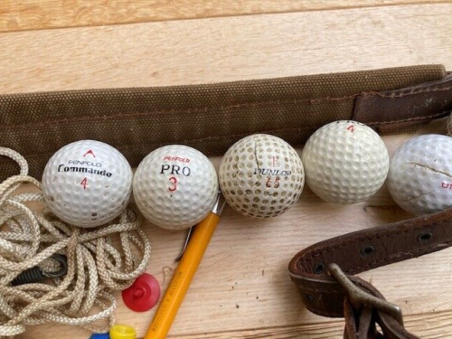 A 1930's Vintage Set Of Robert Forgan Golf Clubs And Canvas Bag - Picture 23 of 24