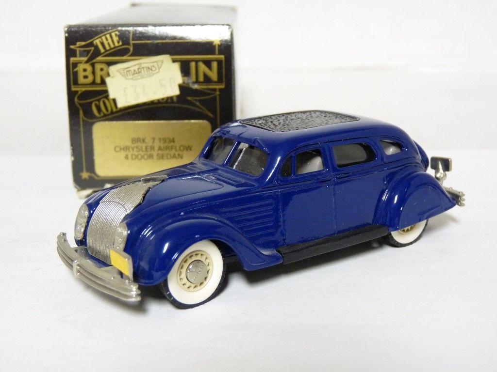 Brooklin BRK7 1/43 '34 Chrysler Airflow Handmade White Metal Model