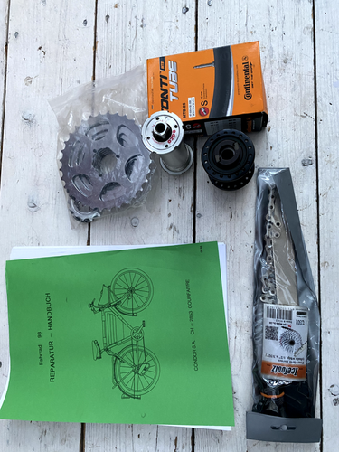 Condor 93 Schweizer Heeresrad Edco Comepition Hubs und mehr - Bild 2 von 8