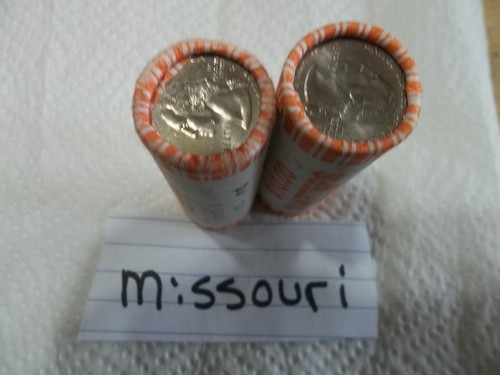 2003 Missouri P & D State quarter rolls mint rolls FREE SHIP! - Picture 2 of 3