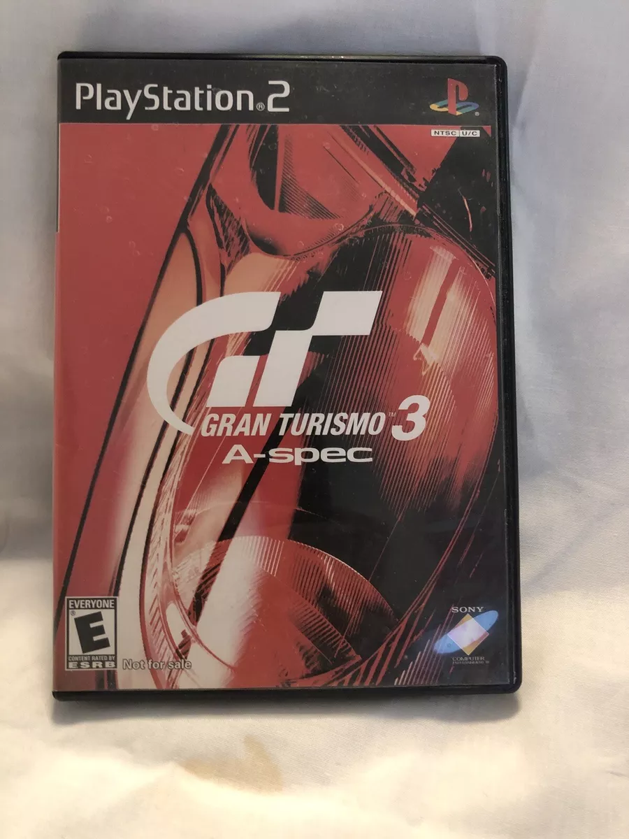 Gran Turismo 3 A-Spec - PS2 Mídia Física Usado - Mundo Joy Games - Venda,  Compra e Assistência em Games e Informática