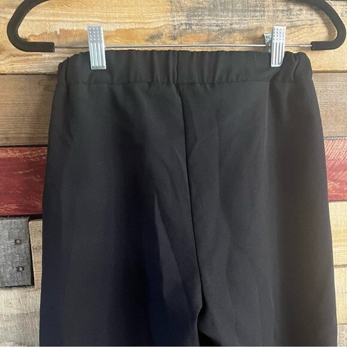 Zara Black Joggers With Metallic Side Stripe Size 13-14 - Picture 6 of 10