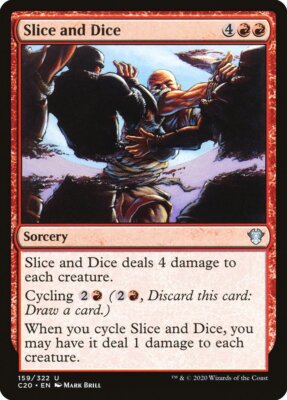 MTG Magic the Gathering Slice and Dice (159/355) Commander 2020 LP