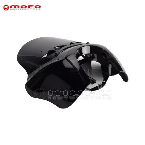 New Headlight Fairing Windshield For Harley Softail FXST Street Bob FXBB 2018-22 - Picture 8 of 9