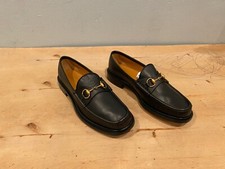 NWD Gucci Men's Horsebit Loafer , Black Leather , Sz UK 9 / US 10