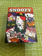 BEVERLY TRA-058 Snoopy Hanafuda Peanuts Playing Cards Hobby Flower Tag Japan