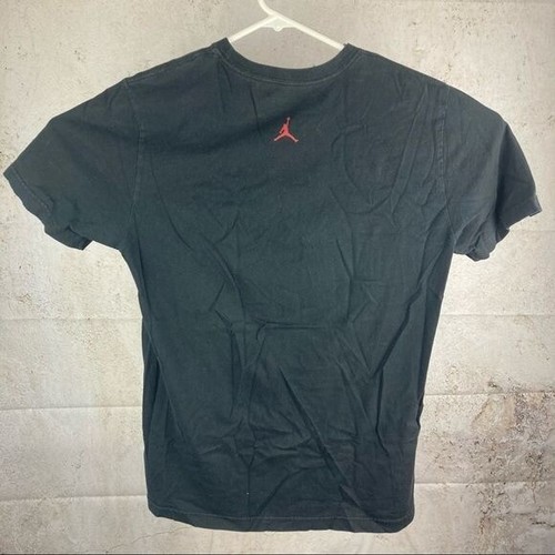 Air Jordan Shirt Mens Medium Black Chicago Bulls Championship Graphic Tee - Picture 5 of 6