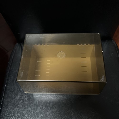 Rare Find! Vintage Floppy Disk Holder 2 Rows Very Early Model No 13-6270 RD62402 - Zdjęcie 4 z 12