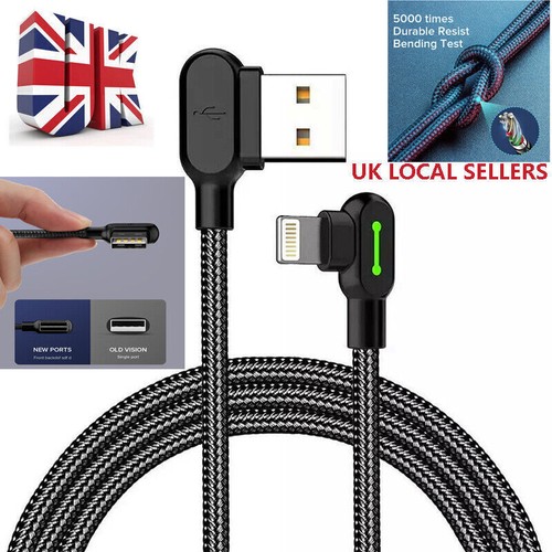 Mcdodo+Fast Smart LED Charge Data Cable For iPhone 11 7 XS,Micro-USB,Type-C
