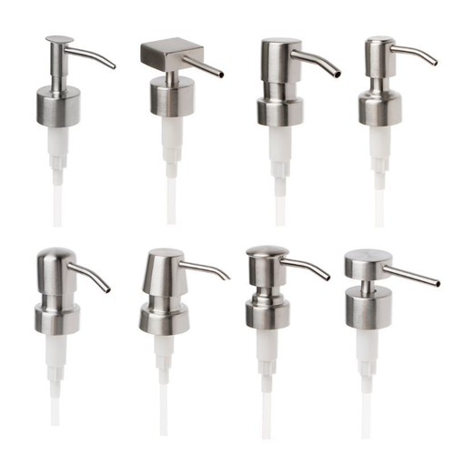Stainless Steel Soap and Lotion Dispenser Pumps for Head Replacement for Your - Picture 4 of 8