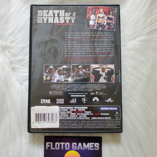 DVD ZONE 2 FR - Death Of A Dynasty - Roc-A-Fella Jay-Z - Musical - Floto Games - Imagen 2 de 2