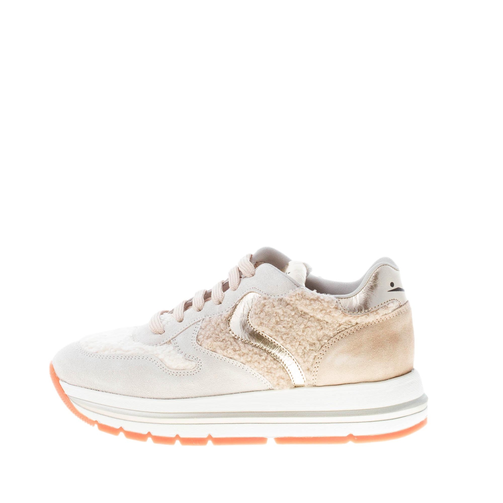 Кроссовки Maran из вуали BLANCHE scarpe donna в бежевом цвете camoscio ghiaccio pelliccia