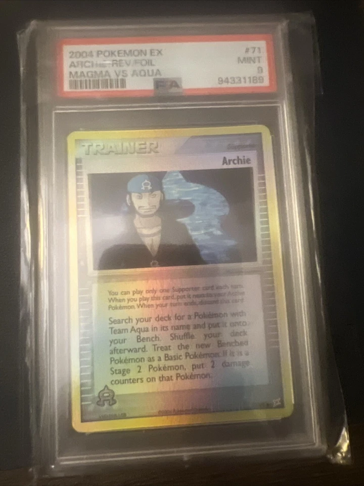 2004 Pokemon EX Archie-Rev foil Magna VS Aqua - Image 2 of 3