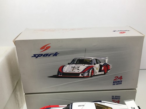 SPARK 18S030 PORSCHE 935/78 MOBY DICK MARTINI LM 1978 #43 -1:18- GOOD IN BOX - Picture 3 of 17