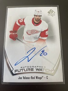 2021-22 UD SP Authentic Joe Veleno Future Watch Auto /999