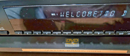 Panasonic DVD-CV51 5-Disc DVD CD Changer Player MP3 CD-R Playback Black -WORKS - Picture 3 of 14