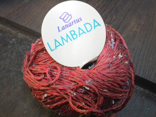 Lanartus, lambada, hilo efecto, algodón, viscosa, tejer, ganchillo, retro vintage - Imagen 10 de 15