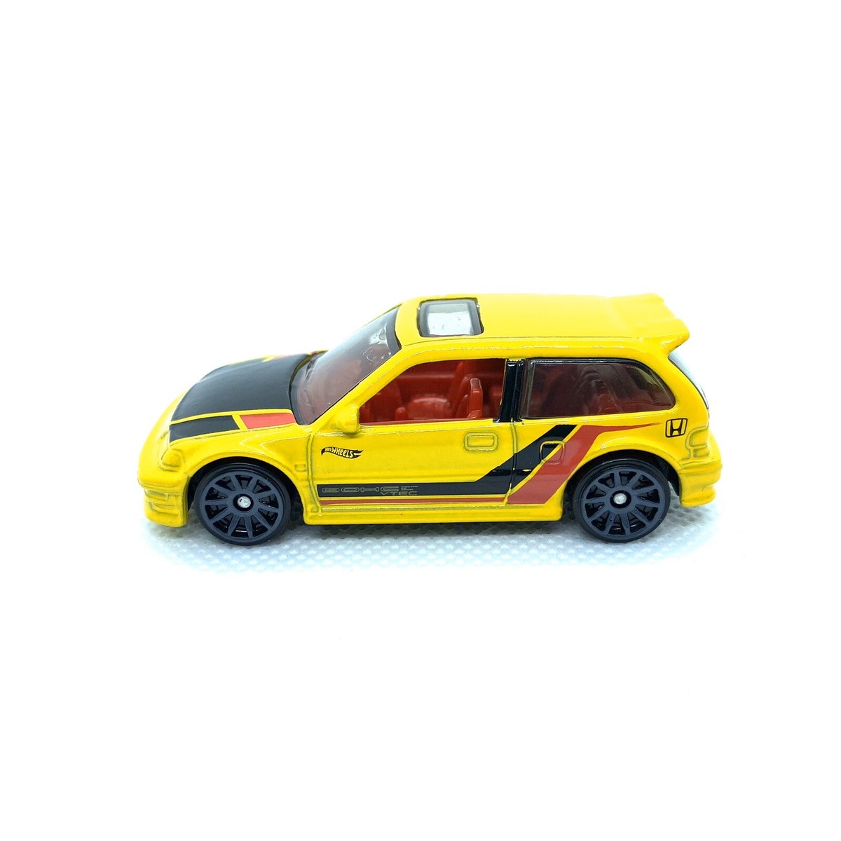 未開封 1/18 Hot Wheels Honda Civic イエロー Hot Wheels Honda Civic Exclusive Super Street Edition Yellow
