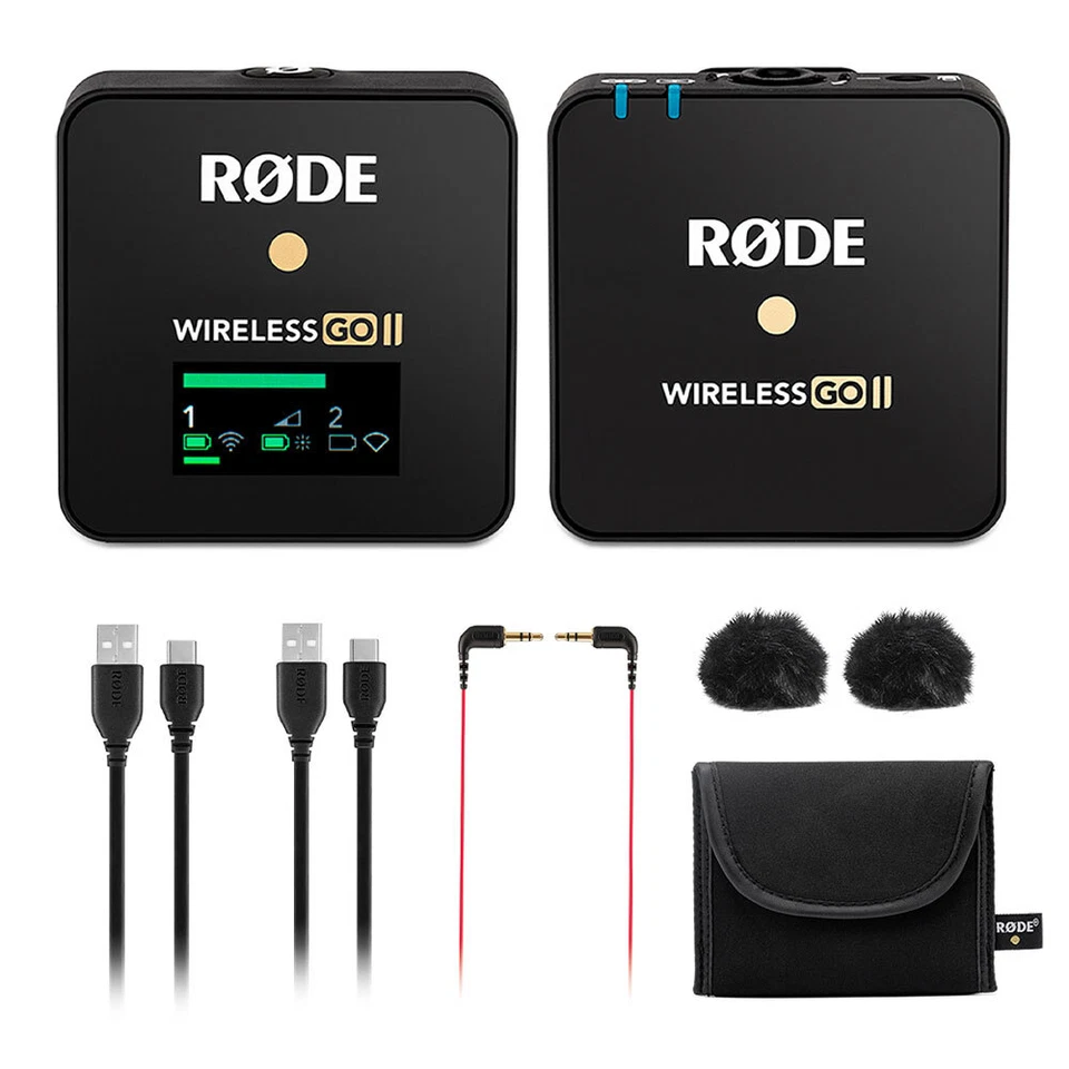 Rode Wireless GO II Single  Wireless Mic System/Recorder Bundle w/ Pro Lapel Mic - Image 4 of 4