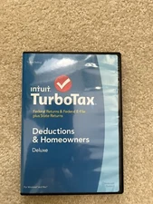 2014 TurboTax Deluxe Federal & STATE Turbo Tax CD In Retail Box- Not Sealed