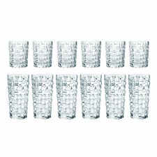 Nachtmann Bossa Nova Tumbler Set 12 teilig Whiskyglas Kristallglas Whiskytumbler