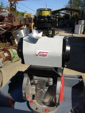 Tufline Stainless Steel 4" Ball Valve with Unitorque Actuator 400 PSI