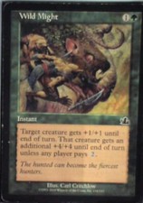 Wild Might - Prophecy: #134, Magic: The Gathering Lp R209