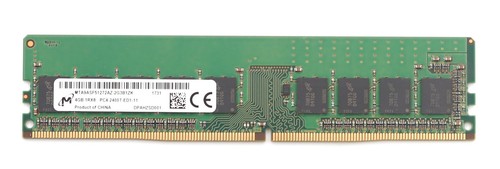 Micron 4GB 1Rx8 PC4-2400T-ED1 ECC Memory P/N: MTA9ASF51272AZ-2G3B1ZK Tested - Afbeelding 2 van 4