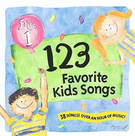 123 Favorite Kids Songs, Vol. 1 by Various Artists (CD, Jan-2004 ...