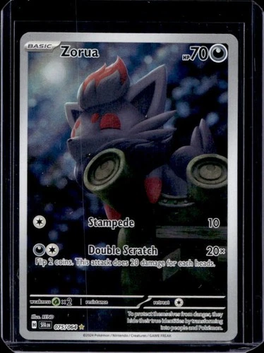 2024 Pokemon Shrouded Fable Zorua #075/064