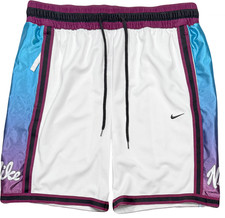 Nike Dri-Fit DNA Basketball Shorts - NWT Mens Large White / Multi - 47463-H5